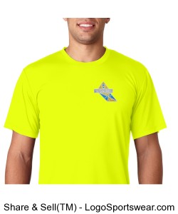 Hanes Men's 4 oz. Cool Dri Performance T-Shirt Design Zoom